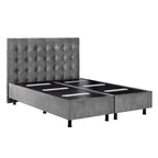 Κρεβάτι με Αποθηκευτικό Χώρο Hauz Nina Malcom 32 Anthracite / 150x200